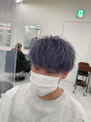 カラー メンズ 🎨ブリーチ職人 店長Takaya🎨のヘアスタイル