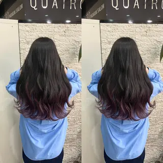ロング Y Uのヘアスタイル