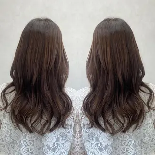 ロング カラー tocca 💜石田愛結💜のヘアスタイル