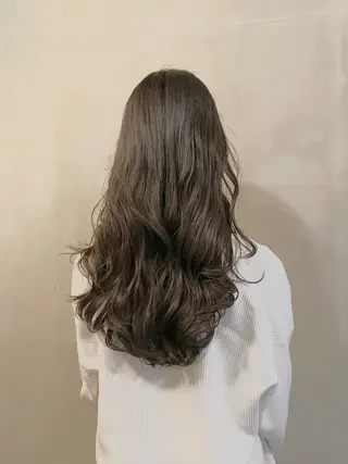 ロング パーマ 山本  弦生のヘアスタイル