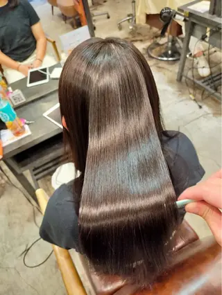 ロング ヘアセットを簡単に 🫧深井　花帆のヘアスタイル