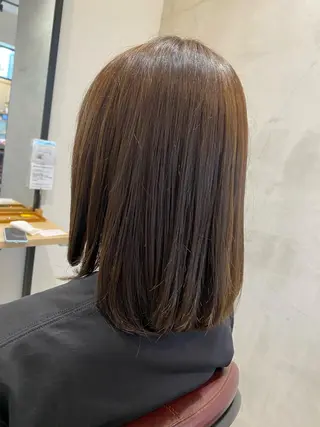 ミディアム カラー hair&eyelash Truth所属・Truth上谷綾子/ 名古屋市北区/黒川駅のヘアスタイル