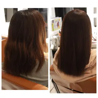 ミディアム 縮毛矯正＆髪質改善特化型サロン所属・髪質改善＆縮毛矯正 三上大地のヘアスタイル