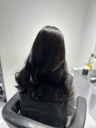 ロング カラー 表参道/透明感カラー /暗髪/ジュキヤのヘアスタイル