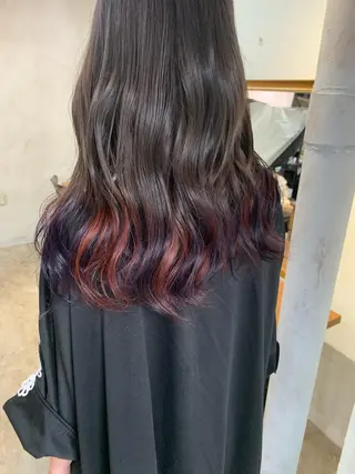 セミロング カラー 透明感カラー特化型 NAOKIのヘアスタイル