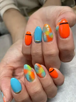 ミディアム ネイル Ｍ☆NAIL asamiのネイルデザイン