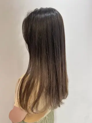 ロング カラー 🐺ウルフ/レイヤー 似合わせ‎🤍沙羅のヘアスタイル