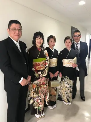 ミディアム ヘアアレンジ Hair&Make  Delight*のヘアスタイル