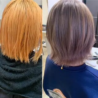 ミディアム カラー ヘアーサロンaxia所属・上田 英樹のヘアスタイル