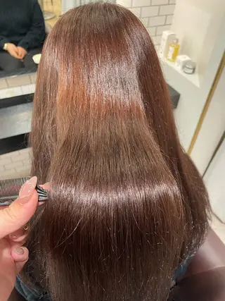 ロング カラー 👑艶髪/カラー/ アレンジ/特化👑のヘアスタイル