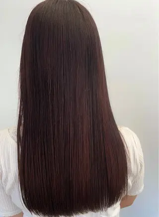 ロング カラー ヘアアレンジ 南堀江 möwen ( メーヴェ )所属・mowen RUIのヘアスタイル