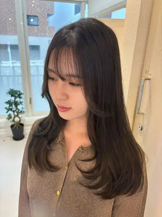 ロング Aujua認定サロン /CIEL/RENAのヘアスタイル