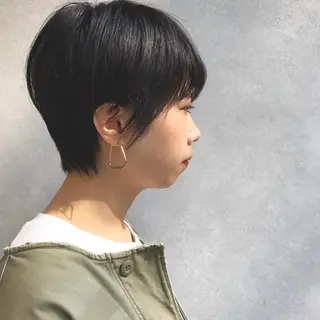 ショート analogue所属・u harukaのヘアスタイル