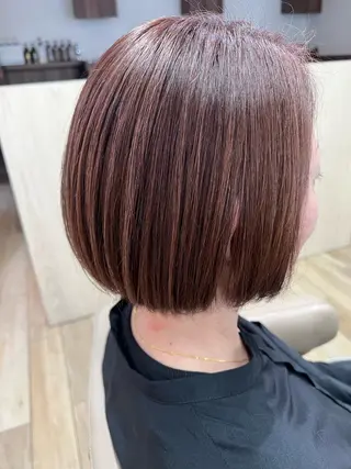 ミディアム カラー 高橋 香奈のヘアスタイル