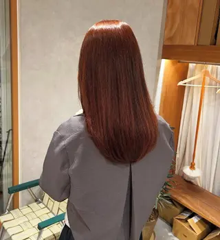 カラー muku./甲府/ 縮毛矯正/moekaのヘアスタイル