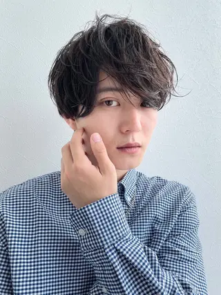 メンズ 似合わせ/小顔/ 韓国✨KAITOのヘアスタイル