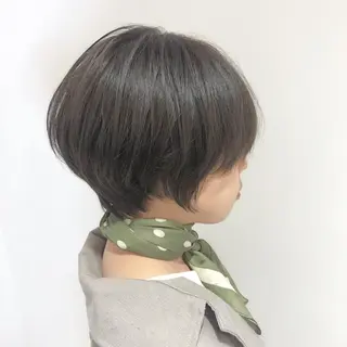 ショート カラー 宮本 聖希のヘアスタイル