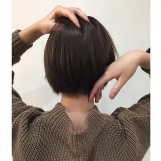 ショート カラー ヘアアレンジ 福壽 優奈のヘアスタイル