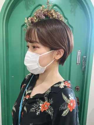 ショート 佐藤 美咲のヘアスタイル