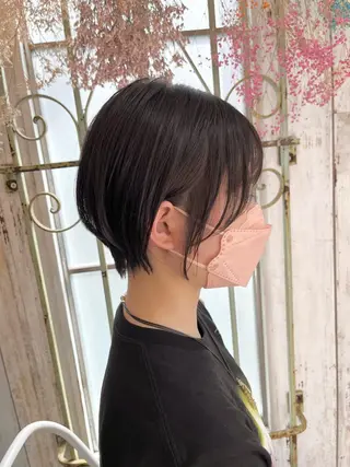 ショート カラー 髪質改善カラー☆ ヘアアレンジmiyuのヘアスタイル