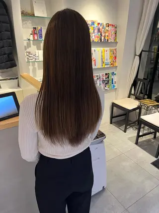 ロング 森本峻介 ボブ/透明感カラーのヘアスタイル