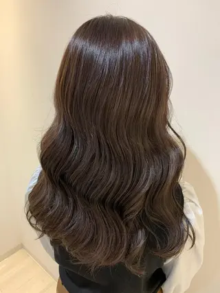 ロング カラー 🍓韓国ヘア レイヤ ーカット🍓笠原 葵のヘアスタイル