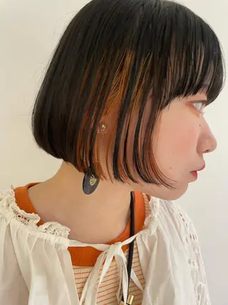 ショート カラー ショート/ボブ/ 吉祥寺/ryoのヘアスタイル