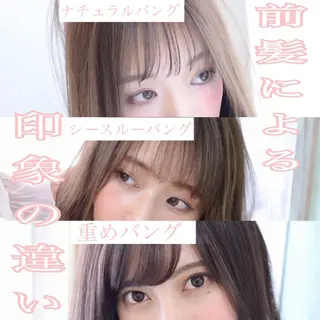 ロング カラー パーマ ◆感動口コミ/最小顔 理論カット◆森口 峻のヘアスタイル