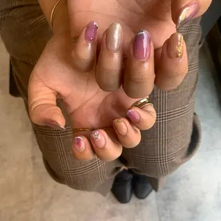 ネイル 《ニュアンスネイル》 risaのネイルデザイン