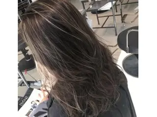 ロング カラー 店長 奈須 雄紀のヘアスタイル