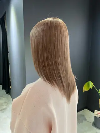 セミロング 優月/カラー特化 西宮/夙川のヘアスタイル