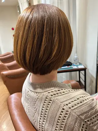 ミディアム 木林 真也のヘアスタイル