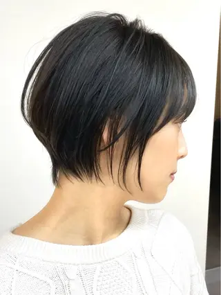 ショート カラー 当日予約🆗ショート /ハイライト/松本のヘアスタイル