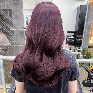 ロング カラー ヘアアレンジ 🎀暖色/ベージュ× ハイトーン💫りののヘアスタイル