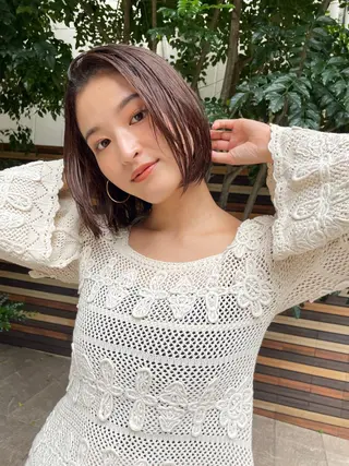 ショート カラー レディースカット🎀 NANAHAのヘアスタイル