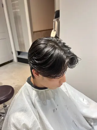 ミディアム パーマ メンズ メンズカットパーマ ✂️ JOYAのヘアスタイル