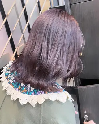 ミディアム カラー 💗ガーリーヘア🎀 saki💗のヘアスタイル