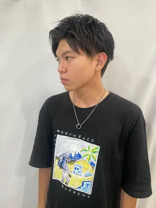 メンズ SARA古賀店 かすみ🐬🩵のヘアスタイル