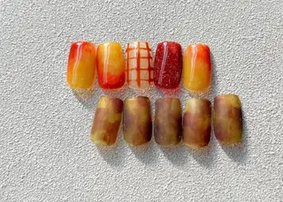 ネイル Gemies所属・Gemies_ RINA🫧のネイルデザイン