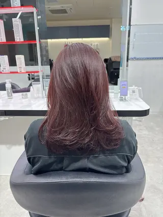 ミディアム Wカラー/暖色/べ ージュりく©︎🐝のヘアスタイル