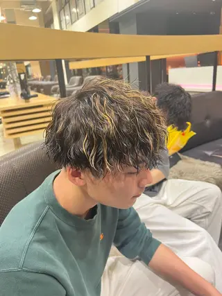 パーマ メンズ メンズカット/柏/韓 国/メンズパーマ航太のヘアスタイル