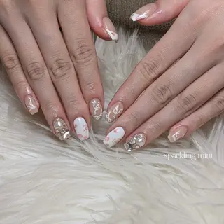 ネイル 森ノ宮ネイル🌈☁️ seri🌞のネイルデザイン