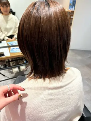 ミディアム カラー 🍅MaNO🍅 ネモトナツキのヘアスタイル