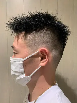 メンズ 糟谷 慈英のヘアスタイル