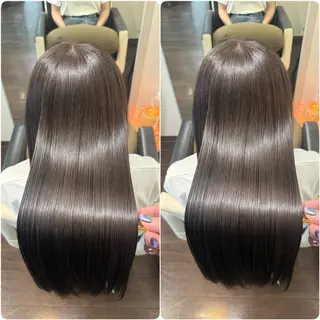 ロング youres hair 東口店所属・🌸ULTOWA🌸 髪質改善/縮毛/店長のヘアスタイル