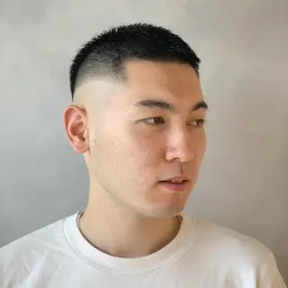 ショート BINGO HAIR WORKS 【ビンゴヘアワークス】所属・🎱メンズフェード 特化HYOGA🎱のヘアスタイル