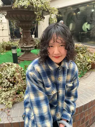 ミディアム パーマ DX所属・✨メンズスタイル✨ Daiのヘアスタイル