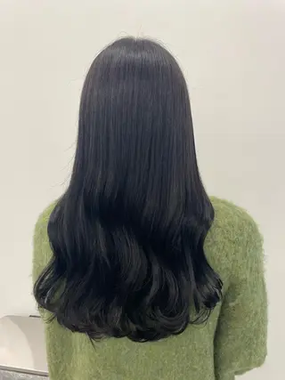 ロング カラー KANGOLSALON 富山セントラル所属・松井 亜美のヘアスタイル