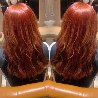 ロング カラー 韓国🇰🇷 ✂︎hair 内田愛のヘアスタイル