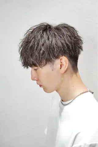 パーマ メンズ メンズ特化美容師花原 雅人のヘアスタイル